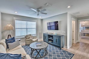 House (4 Bedrooms) | Interior - 3 Decks & Water Views: Breezy Home in Hilton Head (Hilton Head Island)