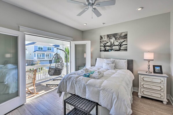 House (4 Bedrooms) | Interior - 3 Decks & Water Views: Breezy Home in Hilton Head (Hilton Head Island)