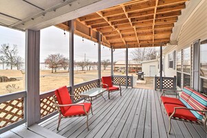 Fachada de la propiedad