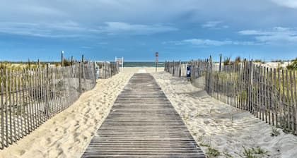 Striking Cape May Getaway, Steps From the Beach!