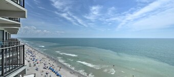 Oceanfront Garden City Beach Condo For Families!