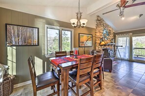 House (3 Bedrooms) | Interior - Holiday Island Home: Hot Tub & Wood Stove! (Eureka Springs)