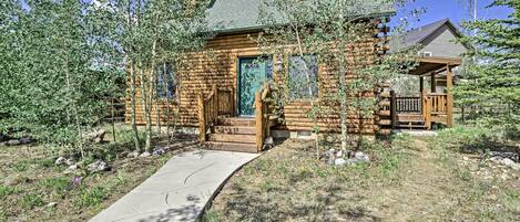 Façade de l’hébergement