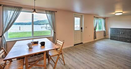 Lake Whatcom House w/ Private Hot Tub + Dock
