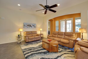 House (3 Bedrooms) | Interior - 1 Mi to Coachella: Serene Retreat w/ Pool Access (Indio)