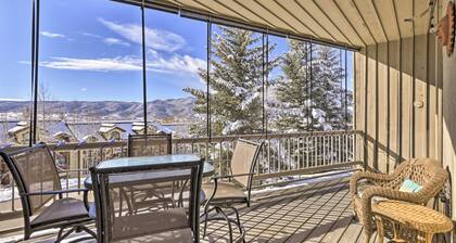 Cozy Condo w/ View, Walk to Steamboat Ski Resort!