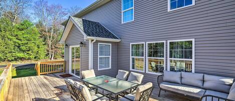 Fachada de la propiedad