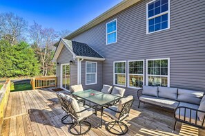 House (4 Bedrooms) | Front of property - Community Beach & Lake: Pocono Summit Escape (Pocono Summit)