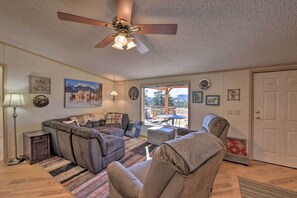 Interior - Secluded Mountain Retreat w/ Deck, Views & Hiking! (Guffey)