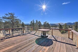 Interior - Secluded Mountain Retreat w/ Deck, Views & Hiking! (Guffey)