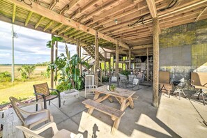 Terrace/patio - Perry Fishing Retreat ~ 2 Mi to Boat Ramp! (Perry)