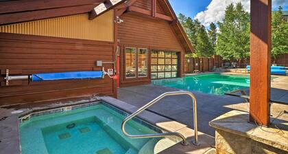 Walk to Chair Lift: Mtn-view Breckenridge Condo