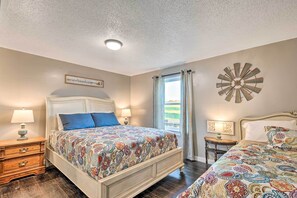 House (4 Bedrooms) | Interior - Deck & Game Room: Home in Pennsylvania Countryside (Dornsife)