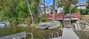 Inviting Lakefront Home: Seasonal Boat Dock!