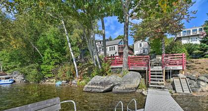 Inviting Lakefront Home: Seasonal Boat Dock!