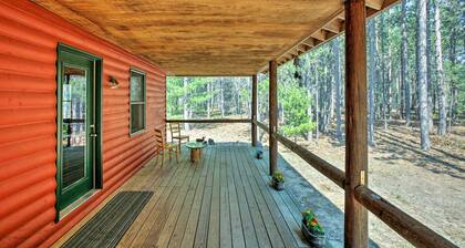 Private South Boardman Cabin on 10 Forest Acres!