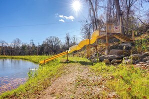 House (2 Bedrooms) | Interior - Stoney Creek Cottage: Waterfront Hot Tub, Fire Pit (Nellysford)