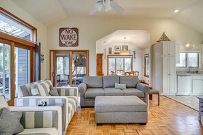 Fachada de la propiedad