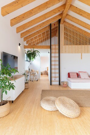 1 chambre, fer et planche Ă repasser, Wi-Fi, draps fournis