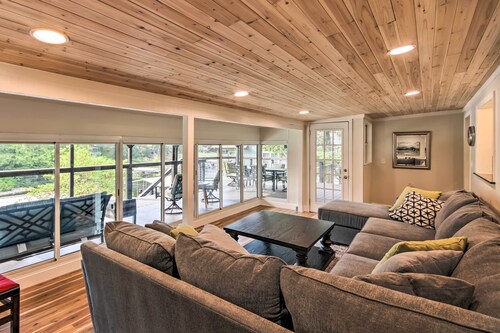 Dock, Deck & Boat Slip: Lakefront Eucha Home