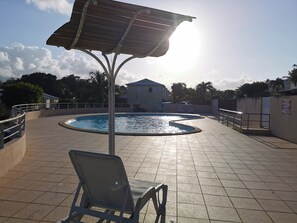 Pool - Lovely duplex apartment on the ground floor, garden and swimming pool. Small pets accepted! (Biglette)
