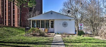 諾克斯維爾市中心2英里帶露台舒適之家