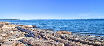 Unique Camano Cabin w/ Mountain + Water Views