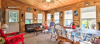 Nautical Lubec Cottage w/ Fire Pit & Grill!