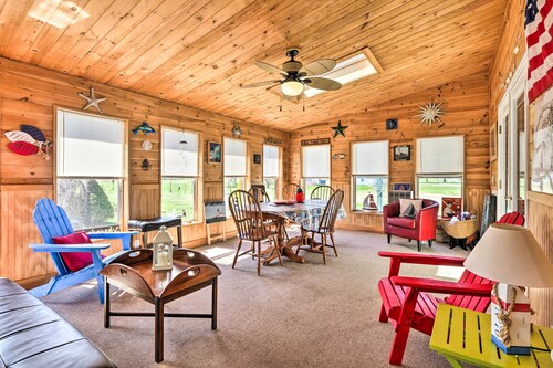 Nautical Lubec Cottage w/ Fire Pit & Grill!