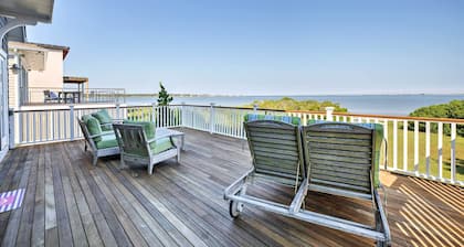 Luxe Waterfront East Quogue Home w/ Beach On-site!