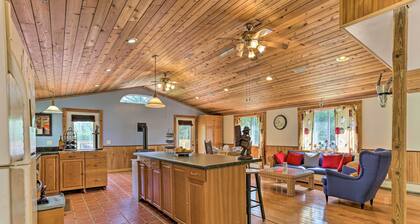 Bright Tucked-away Cabin w/ Furnished Deck + Grill