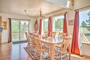 House (4 Bedrooms) | Interior - 4 Acres & Mtn Views: Cabin w/ Deck in Florissant (Florissant)