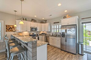 House (4 Bedrooms) | Interior - Surf City Escape w/ 6 Decks: Steps To Beach (Holly Ridge)