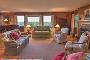 House (Multiple Bedrooms) | Interior - Waterfront Kennebunk Retreat on Private Beach (Kennebunk)