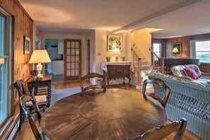 House (Multiple Bedrooms) | Interior - Waterfront Kennebunk Retreat on Private Beach (Kennebunk)