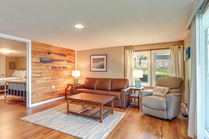 House (3 Bedrooms) | Interior - Dock & Hot Tub: Lakefront Camdenton Haven! (Camdenton)