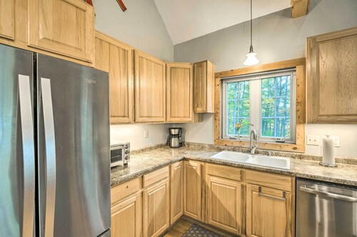 Secluded New Durham Home w/ Mtn & Lake Views!