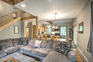 Interior - Secluded New Durham Home w/ Mtn & Lake Views! (New Durham)