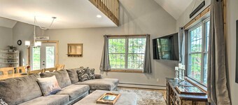 Secluded New Durham Home w/ Mtn & Lake Views!