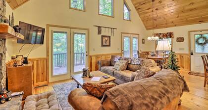 Fire Pit & Grill: Whittlers Mountain Escape!