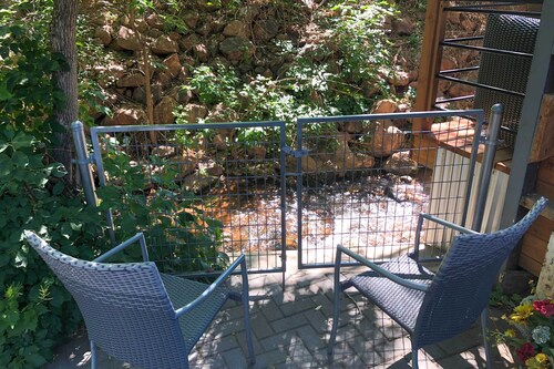 Creekside Home w/ Patio, Walk to Manitou Incline!