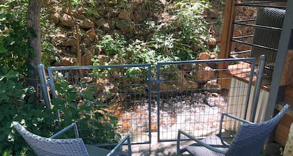 Creekside Home w/ Patio, Walk to Manitou Incline!