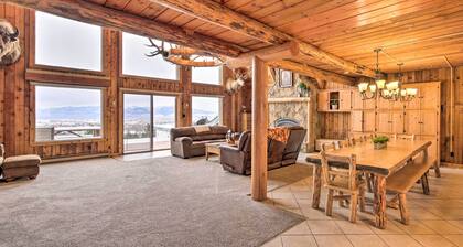 A-frame Home w/ Breathtaking Views & Hot Tub!