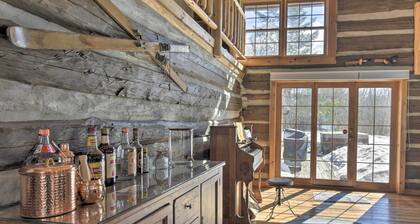 Log Cabin on the Wolf River w/ Private Hot Tub!