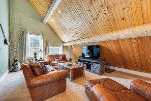 Interior - Secluded Log Cabin w/ Game Room & Forest Views (Red Feather Lakes)