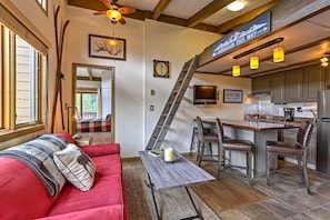 Façade de l’hébergement