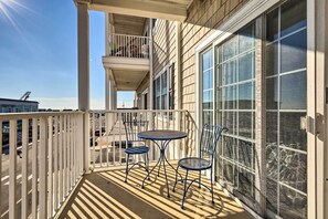 Apartment (2 Bedrooms) | Interior - Balcony w/ Inlet View: Dtwn Ocean City Condo (Ocean City)