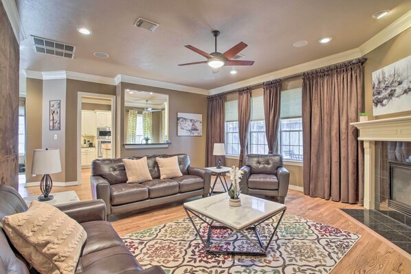 House (4 Bedrooms) | Front of property - Spacious Home w/ Patio: 5 Mi to Memorial Park (Houston)