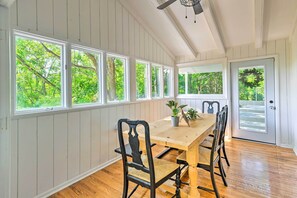 Dining - Stylish Franklin Cabin on 6 Private Acres! (Franklin)