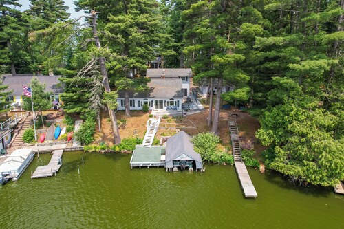 Spacious Home w/ Deck on Lake Chetek!